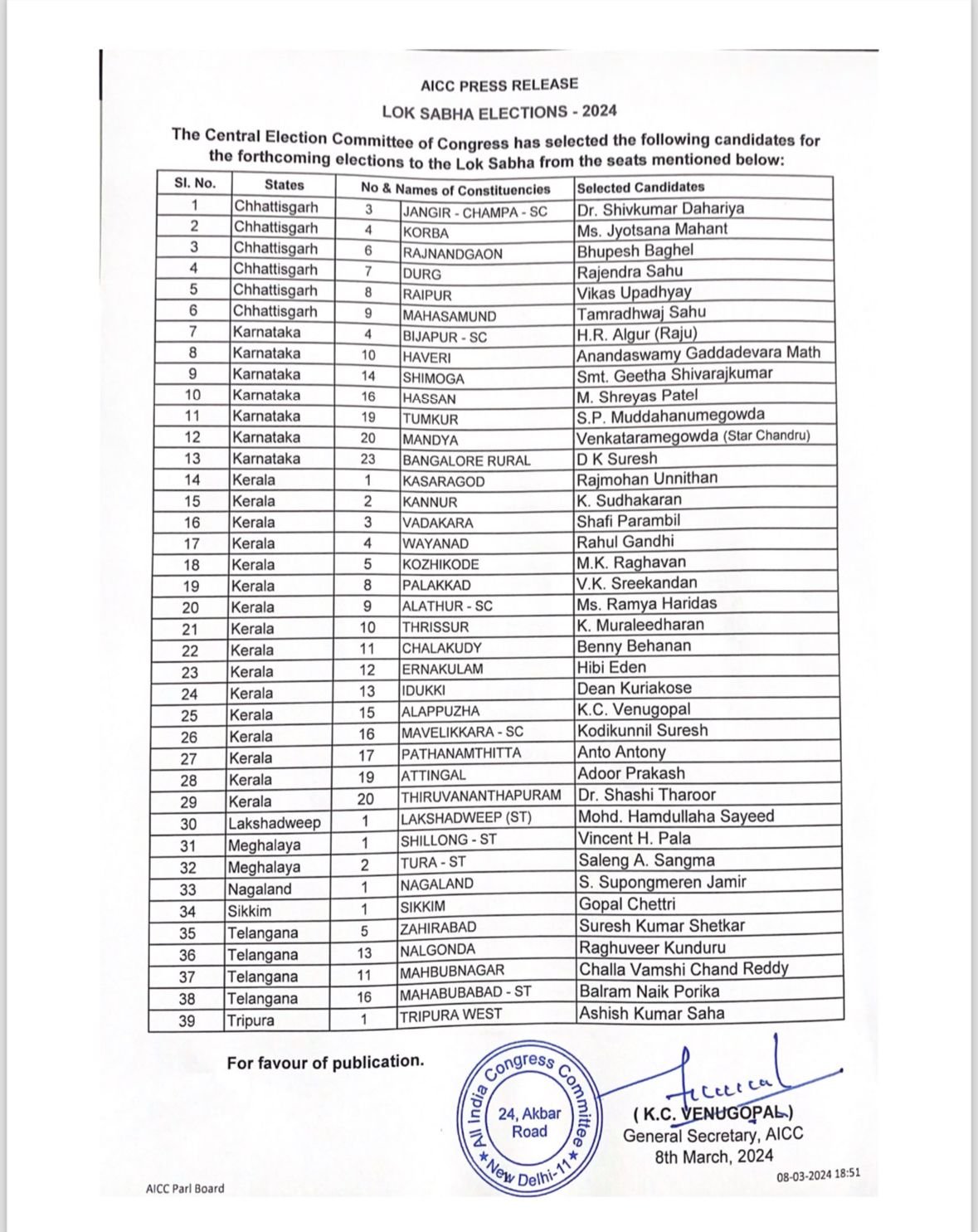 Lok Sabha Elections