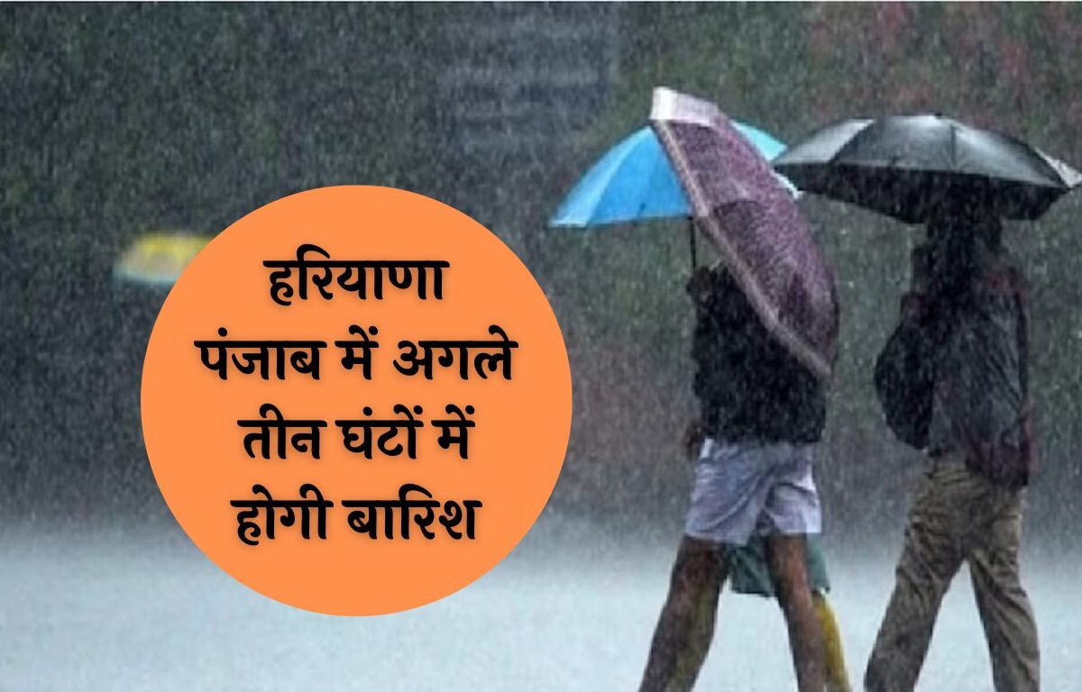 Haryana Weather Alert: हरियाणा पंजाब में अगले तीन घंटों में होगी बारिश, देखें मौसम की पूरी जानकारी